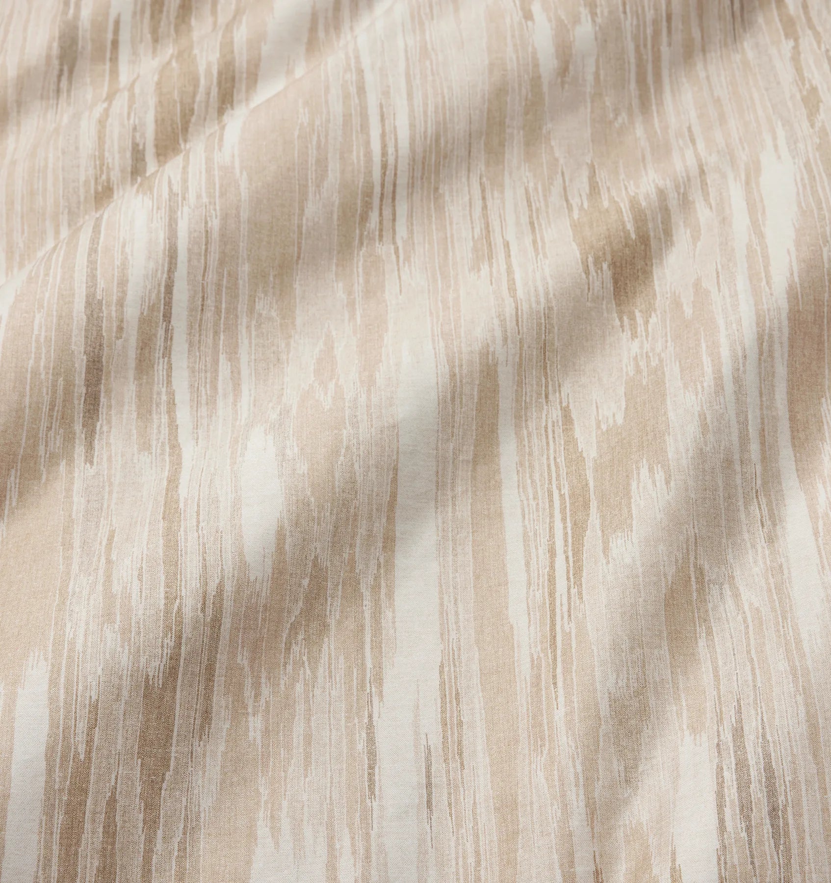 Brina sand bed linens close up