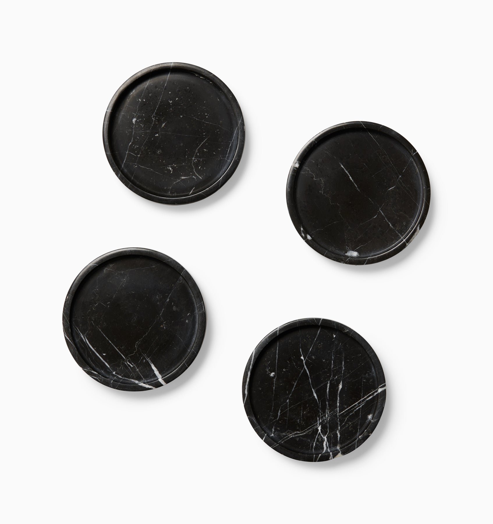 Calanna black coasters 