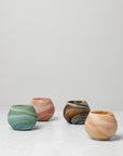Giove votive candle holders in all four colors