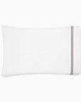 Grande Hotel white/mocha pillowcase