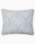 Isabella ivory/sea jacquard sham