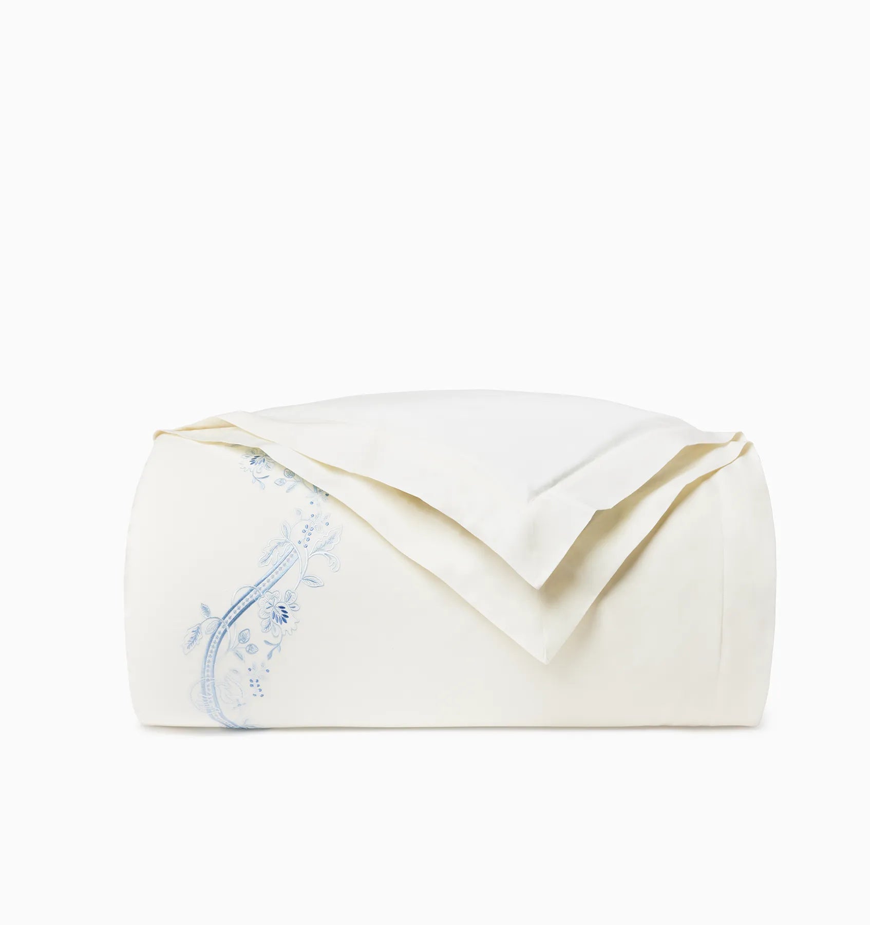 Isabella Ivory/Sea duvet cover