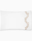 Isabella ivory/sand pillowcase