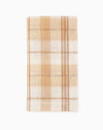 Masseria almond/oyster dinner napkin folded