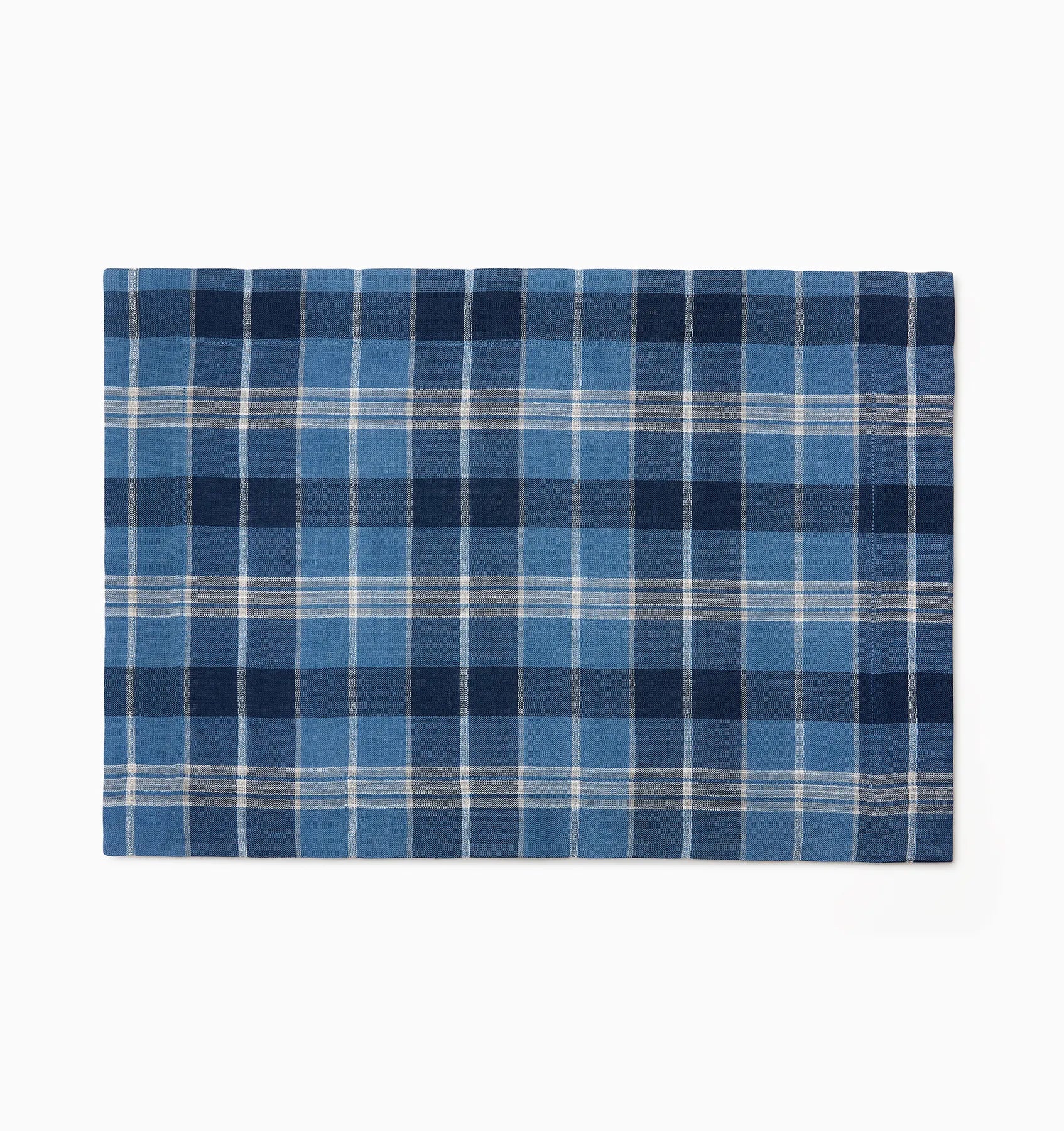 Masseria placemat in Cadet/Navy on a white background