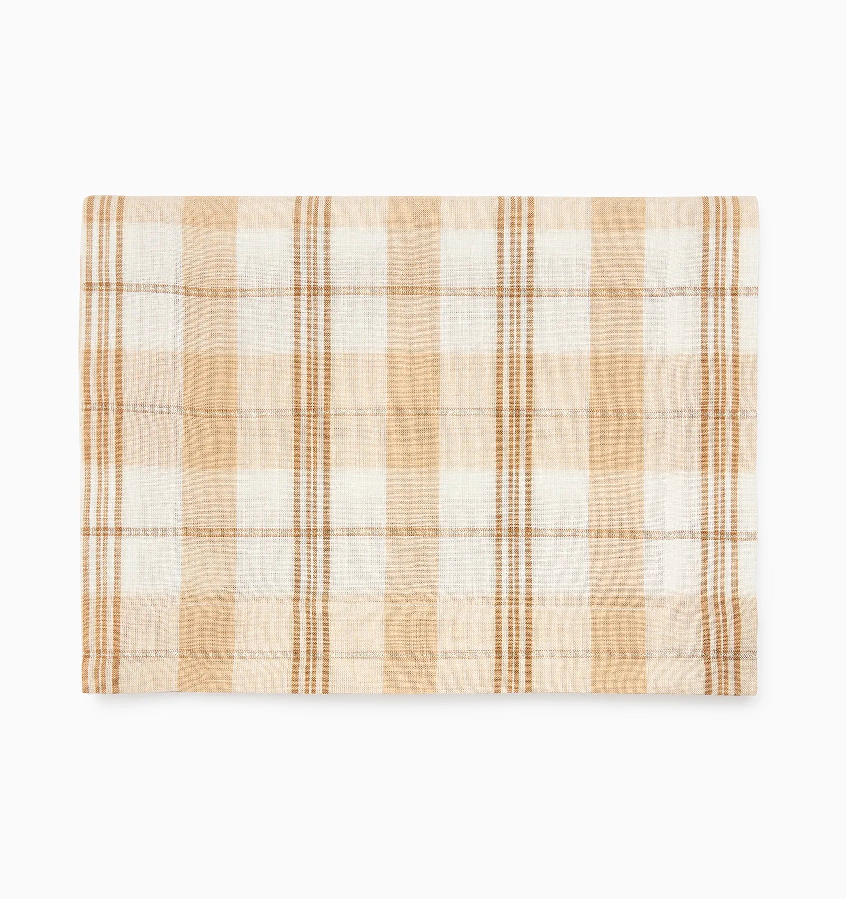 Almond/oyster Masseria table runner 