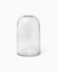 Oculus glass vase in clear