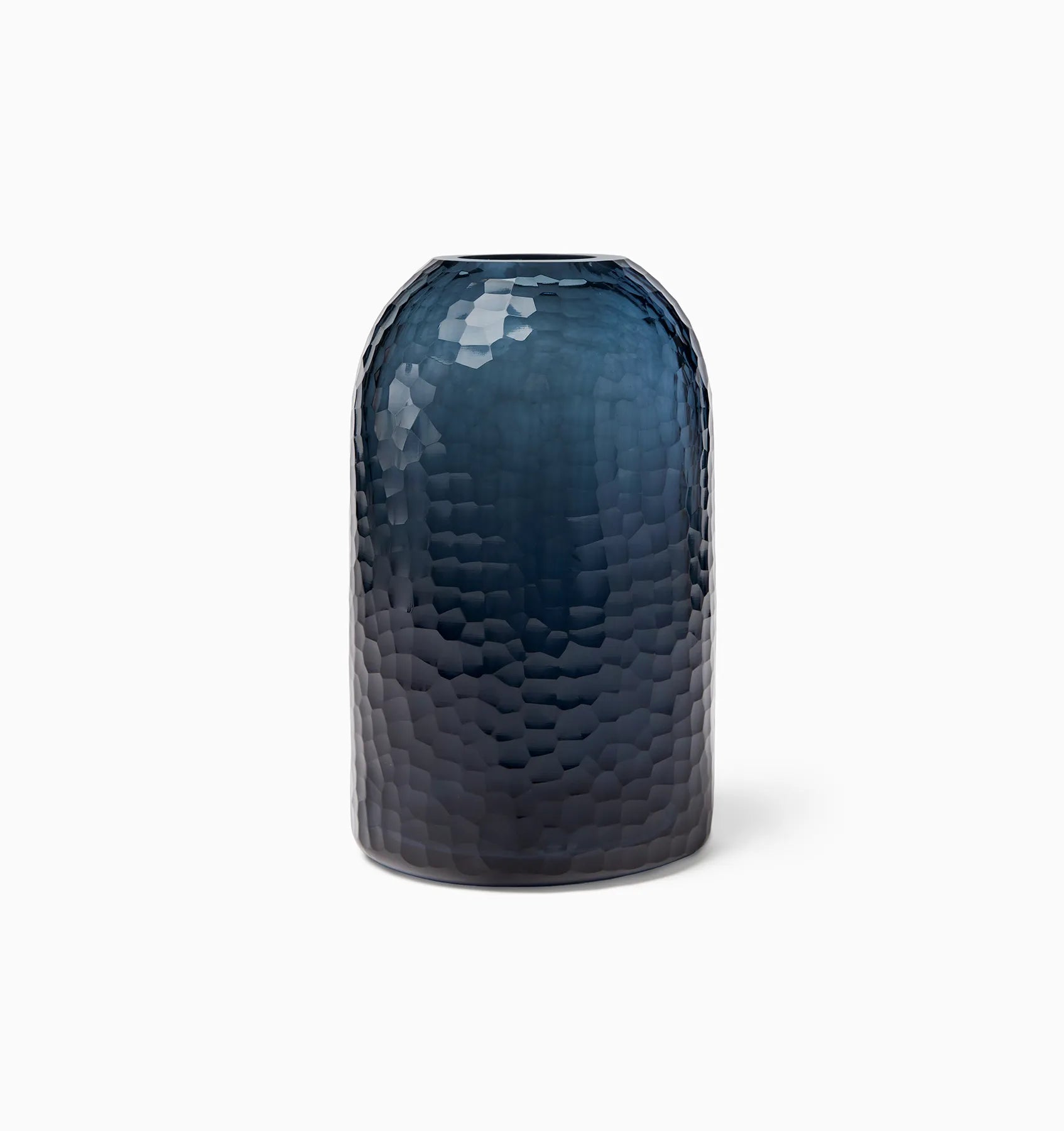 oculus smoke glass vase