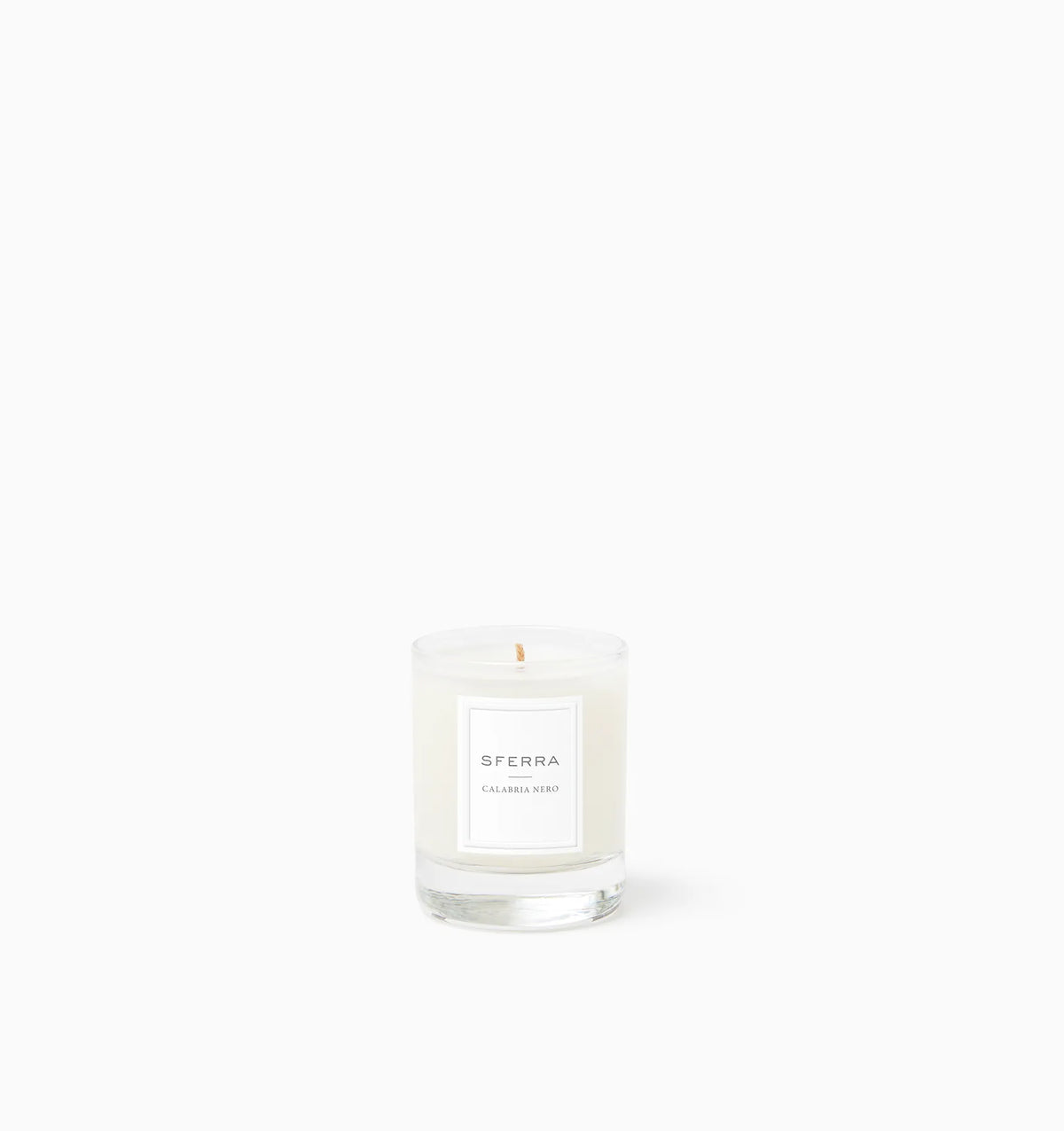 SFERRA Single Wick Calabria Nero votive candle