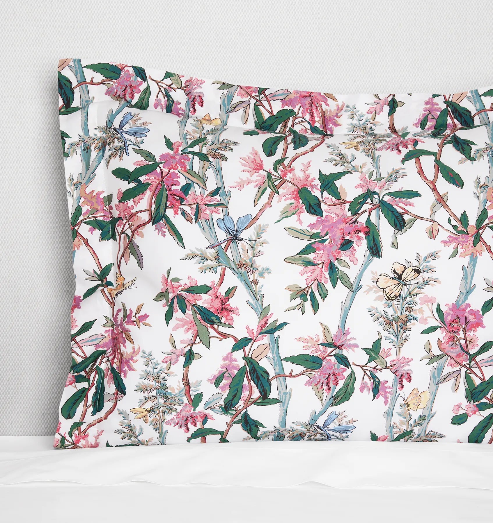 Ramaglia floral blush sham