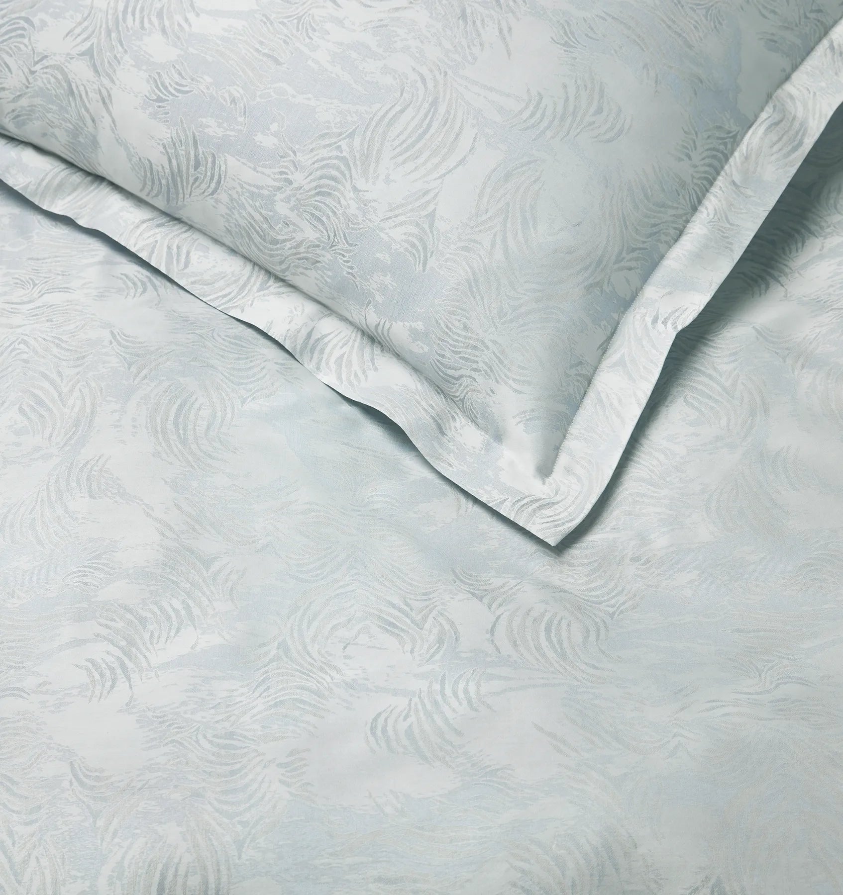 Rifelesso lunar duvet cover and sham