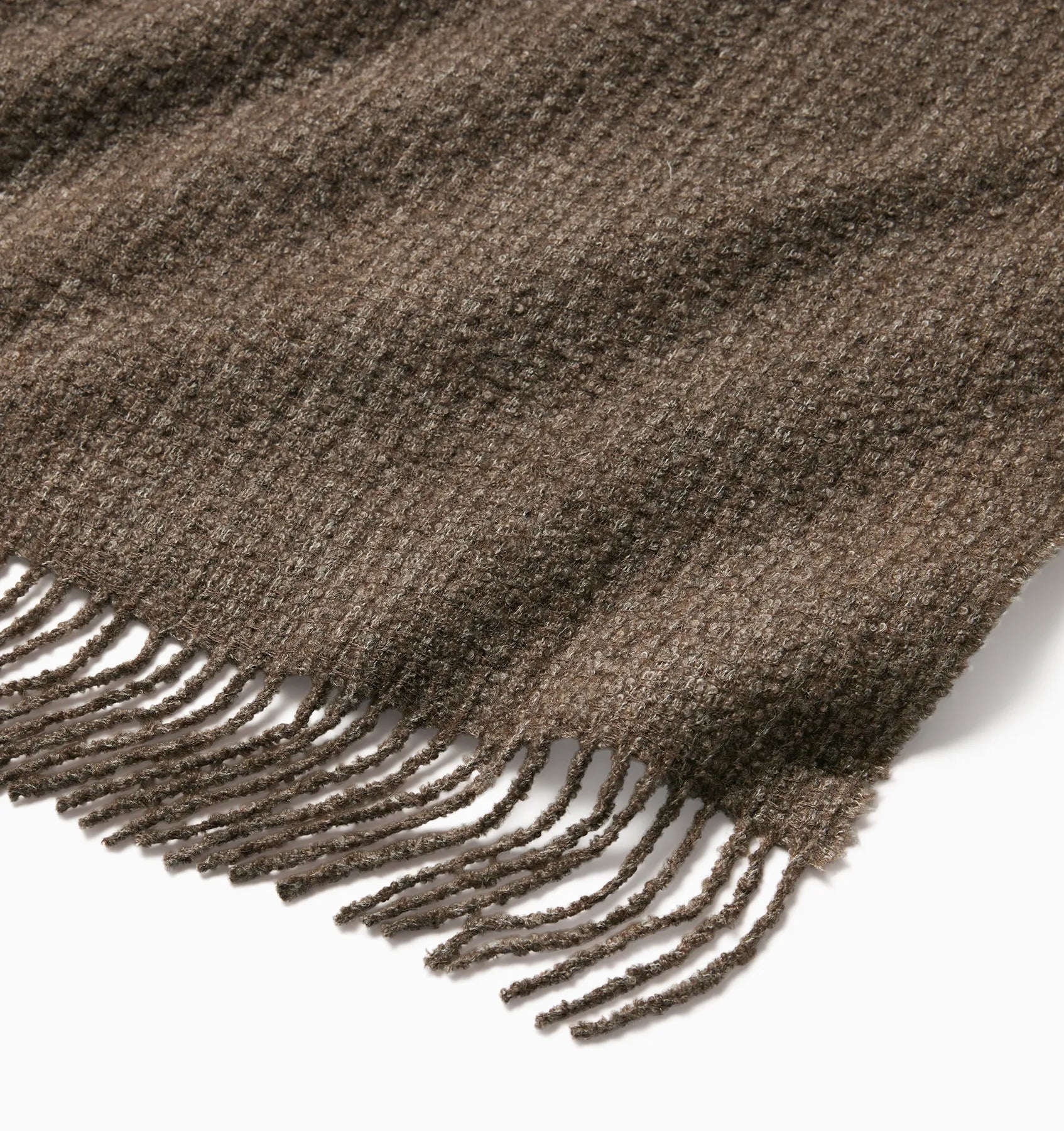 Terranova khaki throw corner detail