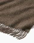 Terranova khaki throw corner detail