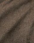 Terranova khaki throw close up