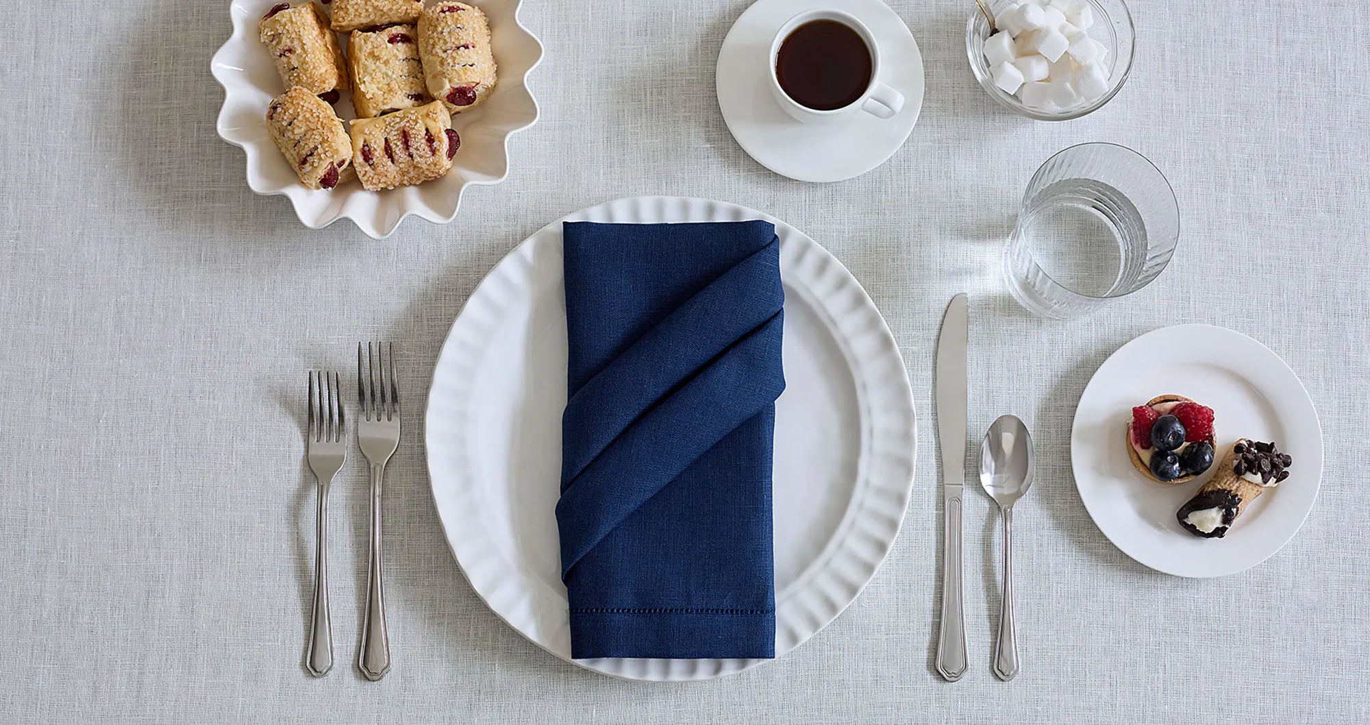 Festival Dinner Napkin folded