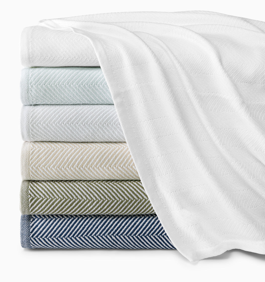 Queen Blanket 94X98 20Oz - Tilney Collection - By Sferra