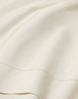 Close-up of Luxor Ivory fabric texture