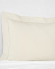 Beige pillow sham