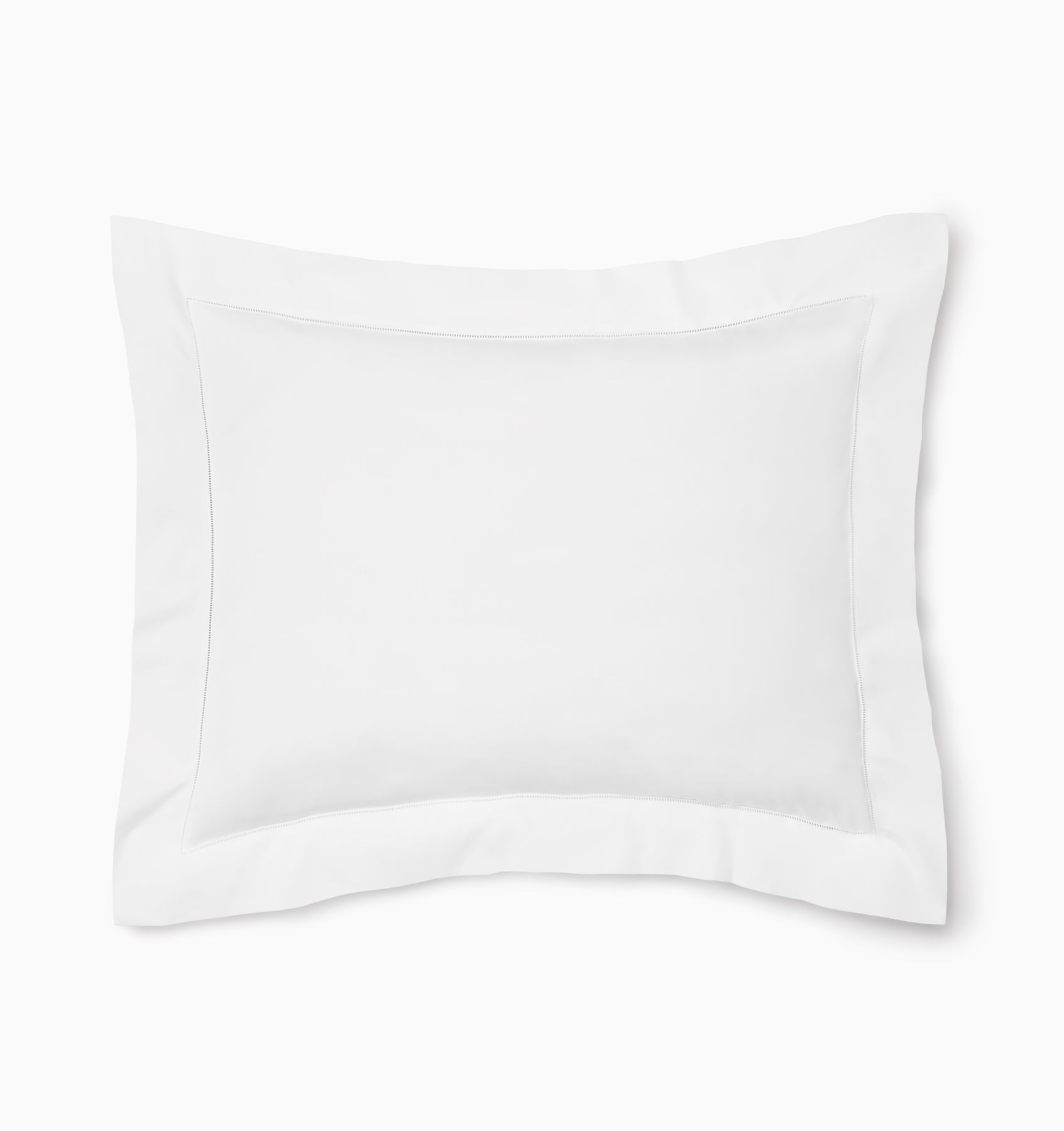 Luxor white standard sham
