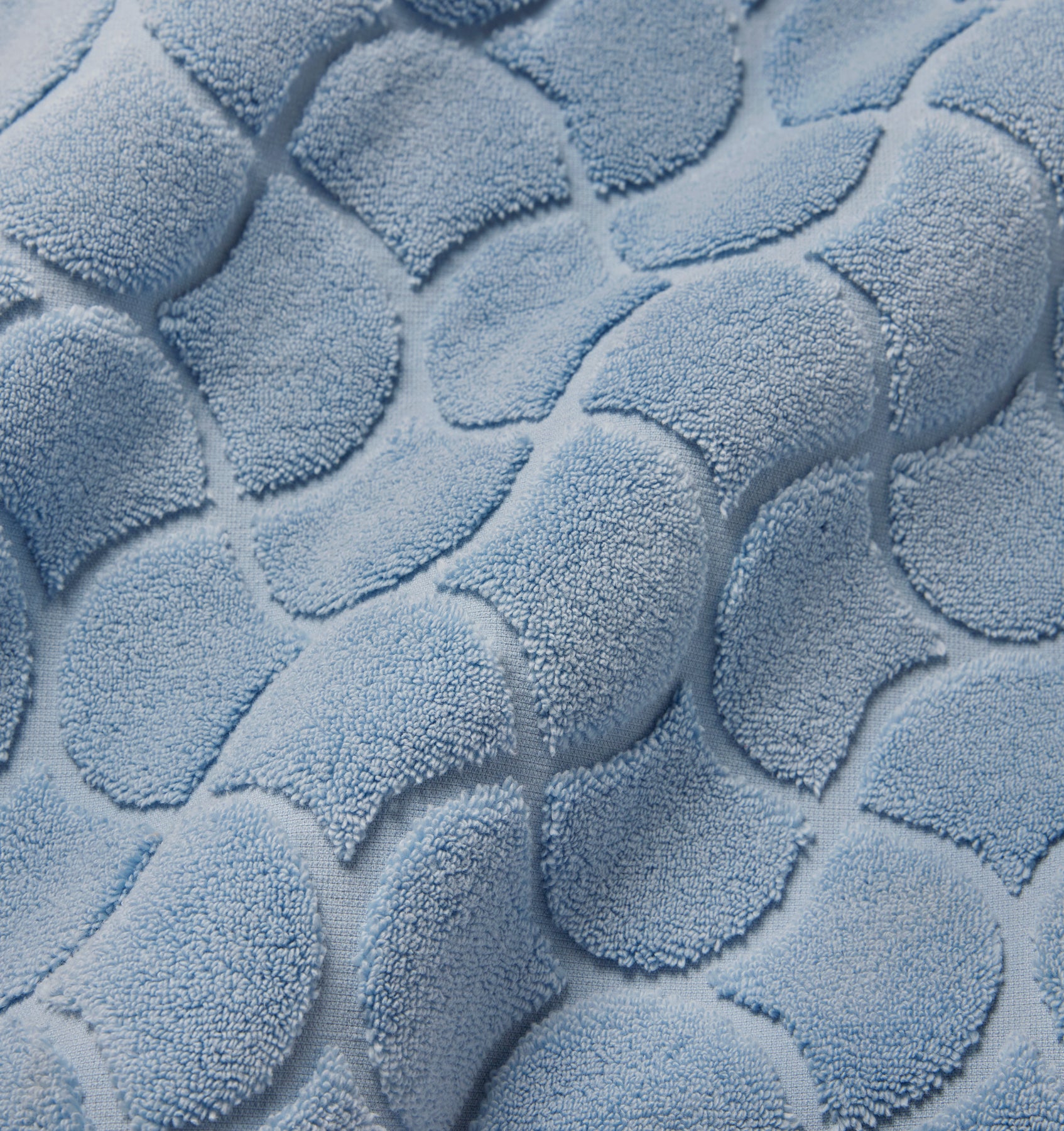 Close-up of textured Sea Oasi tub mat