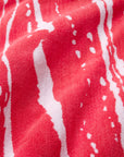 Sampieri coral beach towel close up texture