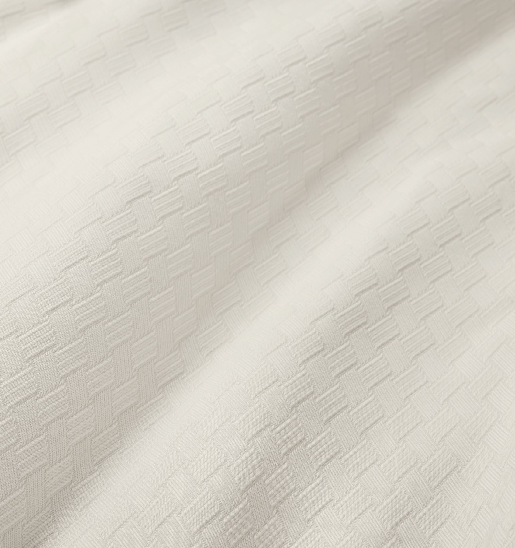 Spinato blanket ivory texture