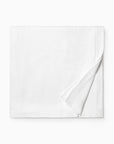 Spinato white blanket folded