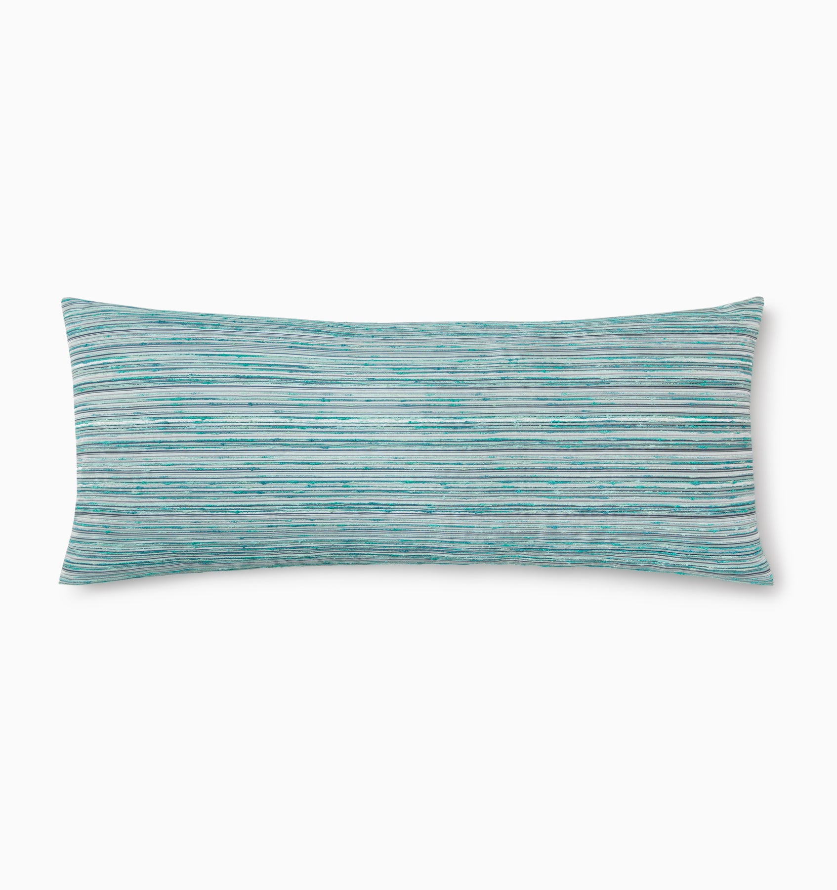 Tindari 16x36" decorative pillow in aqua