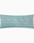 Tindari 16x36" decorative pillow in aqua