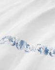 Tralcio white/sea bed linens close up