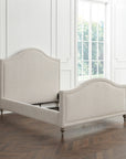 Charlotte Upholstered Bed with Footboard