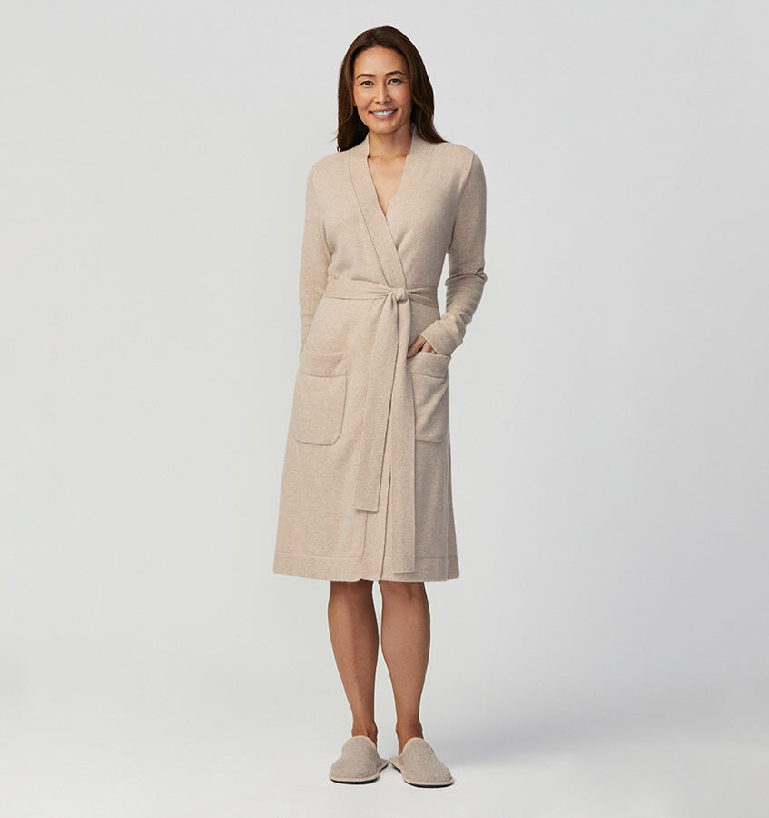 Donna Cashmere Robe - Luxury Cashmere Robe | SFERRA