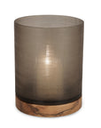 Guaxs Aran Lantern - Smoke Grey/Walnut
