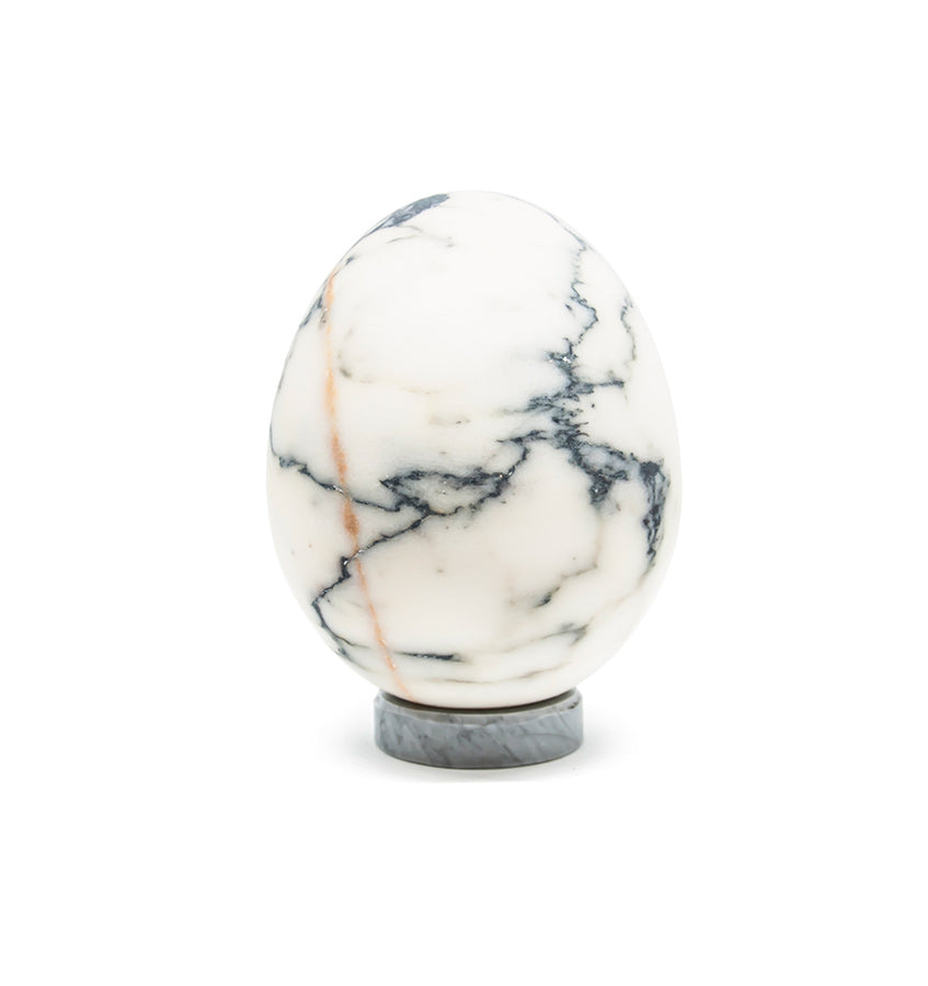 Fiammetta V Italian Marble Egg