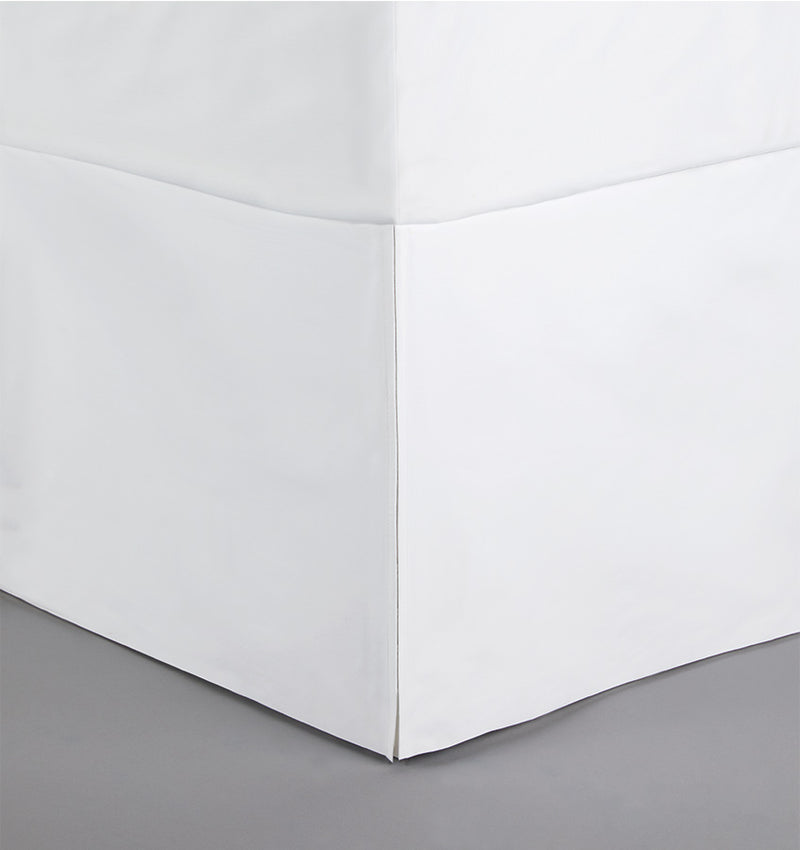 Grande Hotel Bed Skirt Luxury White Bed Skirt SFERRA