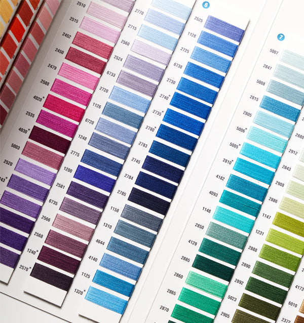 Aurifil Thread Color Chart - Find a Thread Color Match | SFERRA
