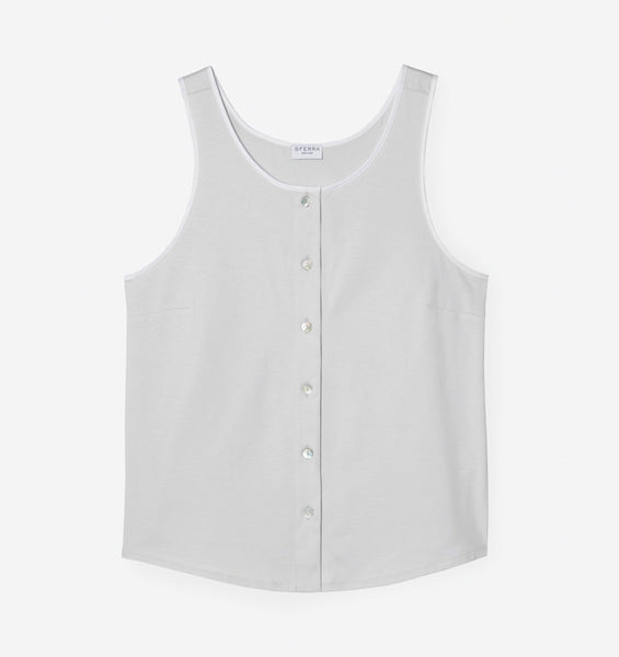 SFERRA-LOUNGEWEAR-BUTTON-TANK-
