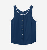 Caricia Buttoned Tank Top