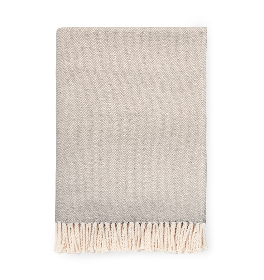 Celine Throw Celine Throw - Herringbone Cotton Throw Blanket | SFERRA