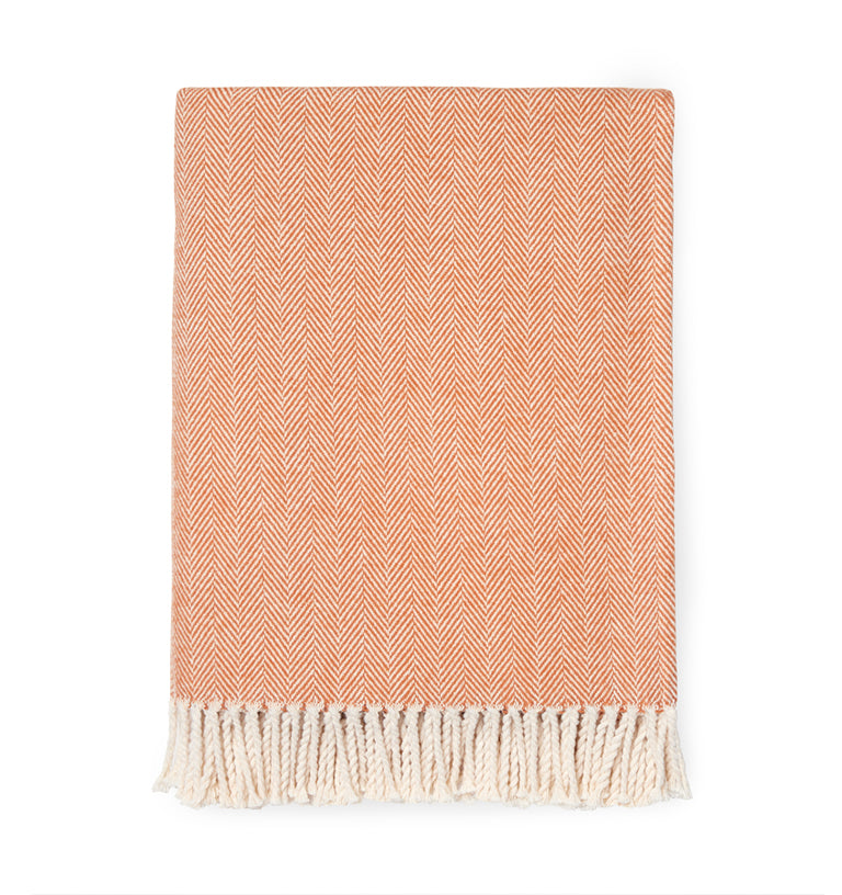 Celine Throw Celine Throw - Herringbone Cotton Throw Blanket | SFERRA