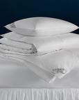 SFERRA Buxton duvet and pillow collection of 600+ European goose down.