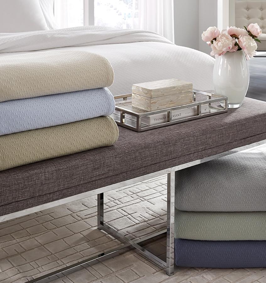 Twin Blanket 80X100 - Corino Collection - By Sferra
