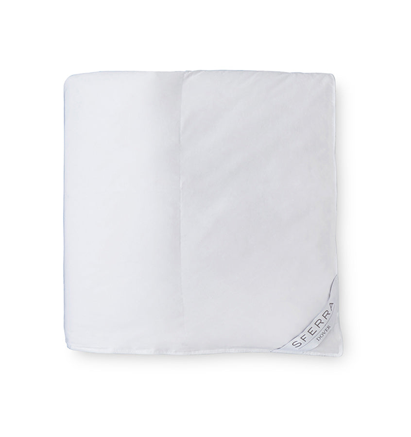 Filled with all-natural, white duck down, Dover is a great foundation for luxury bedding. 