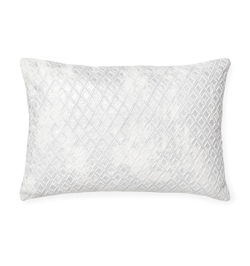 SFERRA Jossa Diamond Embroidered Decorative Pillow