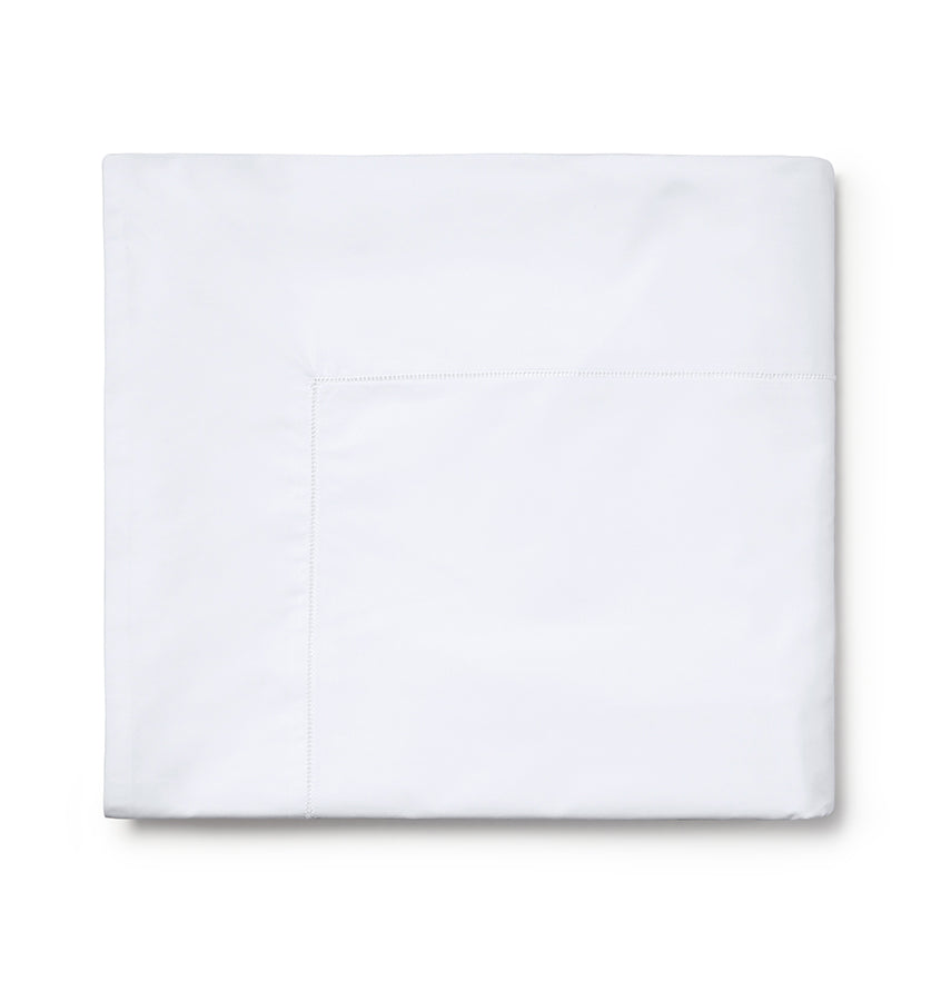 SFERRA クイーンフラットシーツ Classico Flat Sheets - White Linen Flat Sheets | SFERRA